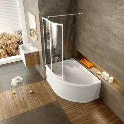 RAVAK Rosa I Asymmetrische Badewanne 150 X 105 Cm, Links -Badmöbel Verkauf ravak badewannen rosa i asymmetrische 150 4292371