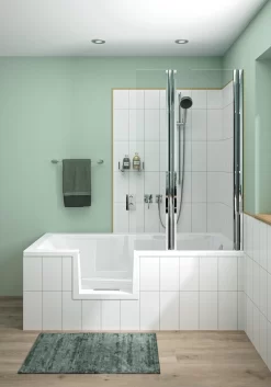 Repabad Livorno Mono Easy Duschbadewanne 160 X 70 Cm, Einstieg Links