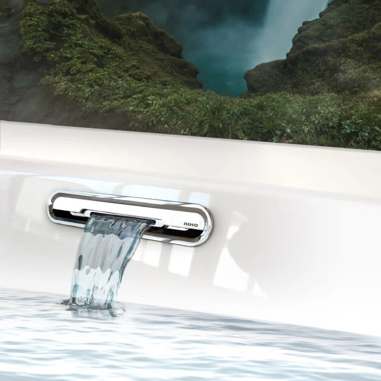 Riho Inspire Freistehende Badewanne 160 X 75 Cm Mit Riho Fall 1 Riho Inspire Freistehende Badewanne 160 X 75 Cm Mit Riho Fall