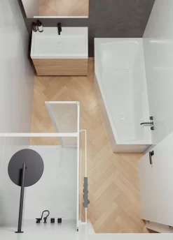 Riho Rethink Space Badewanne 160 X 75 Cm (S) Rechts Mit Riho Fall + Air-System -Badmöbel Verkauf riho badewannen rethink space 160 x 4695922