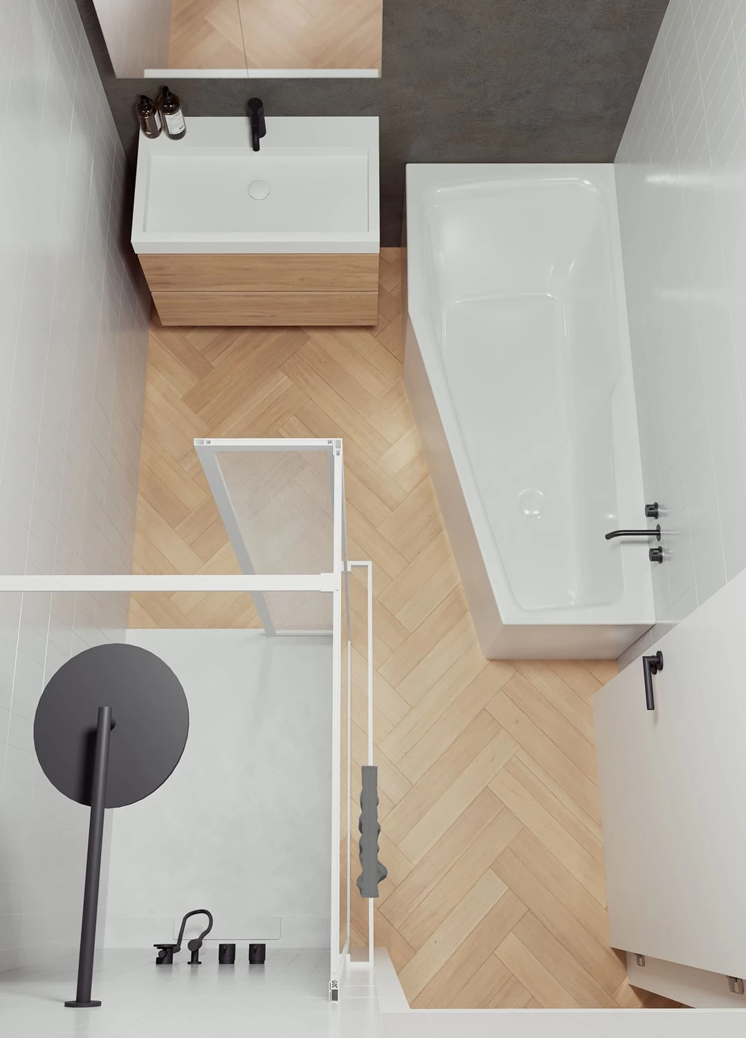 Riho Rethink Space Badewanne 170 X 90 Cm (M) Rechts + Riho Fall 5 Riho Rethink Space Badewanne 170 X 90 Cm (M) Rechts + Riho Fall – Bild 5