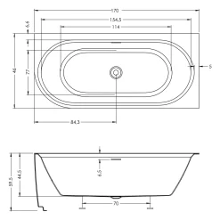 Riho Desire Corner Back-2-Wall Vorwand-Badewanne 170 X 77 Cm, Links 6 Riho Desire Corner Back-2-Wall Vorwand-Badewanne 170 X 77 Cm, Links -Badmöbel Verkauf riho badewannen vorwand modelle desire corner 12105822