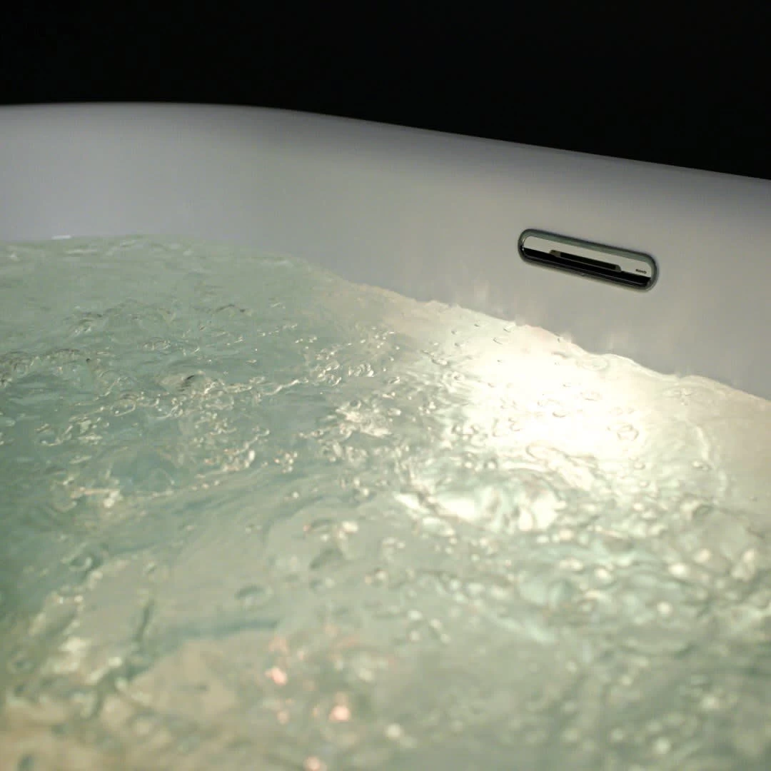 Riho Desire Corner Back-2-Wall Vorwand-Badewanne 170 X 77 Cm, Rechts, Mit Sparkle Mood, Riho Fall Und LED Beleuchtung 2 Riho Desire Corner Back-2-Wall Vorwand-Badewanne 170 X 77 Cm, Rechts, Mit Sparkle Mood, Riho Fall Und LED Beleuchtung – Bild 2