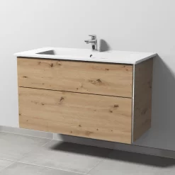 Sanipa 3way Möbelset Inkl. Spiegelschrank "MALTE", 100 Cm