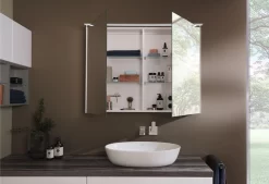 Sanipa 3way Möbelset Inkl. Spiegelschrank "MALTE", 100 Cm -Badmöbel Verkauf sanipa 3way badmoebel sets moebelset inkl 6358462