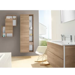 Sanipa 3way Stauraumschrank 60 Cm, 1 Offenes Fach Rechts, 1 Tür Mit Türanschlag Links, Mit Stangengriff -Badmöbel Verkauf sanipa 3way hochschraenke stauraumschrank 60 cm 6366325