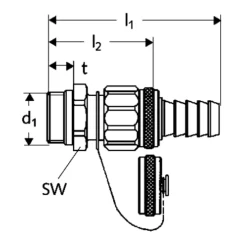 Schell F + E - Spindelventil