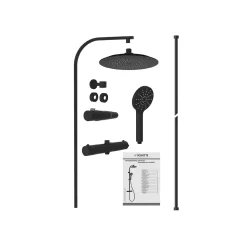 Schütte MADURA FRESH Regendusche Mit Thermostat Duscharmatur, Handbrause Mit 3 Funktionen 13 Schütte MADURA FRESH Regendusche Mit Thermostat Duscharmatur, Handbrause Mit 3 Funktionen -Badmöbel Verkauf schuette duschsysteme madura fresh regendusche mit 12499201