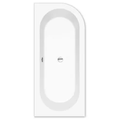 Steinkamp Living Eckbadewanne 180 X 80 Cm Mit Schürze Rechts, Inkl. Ab- Und Überlaufgarnitur M5