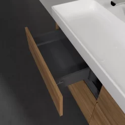 Villeroy & Boch Collaro Waschtischunterschrank 115,4 X 54,6 Cm Mit 4 Auszügen Und LED Licht -Badmöbel Verkauf villeroy boch alle kollektionen collaro badmoebel 7067340