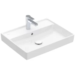 Villeroy & Boch Collaro Schrankwaschtisch 65 Cm Mit Überlauf, 1 Hahnloch