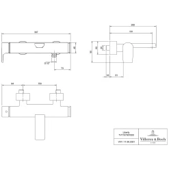 Villeroy & Boch Liberty Einhebel-Badewannenarmatur 7 Villeroy & Boch Liberty Einhebel-Badewannenarmatur -Badmöbel Verkauf villeroy boch alle kollektionen liberty wanne 10110929