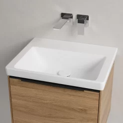 Villeroy & Boch Subway 3.0 Badmöbel-Set 55 Cm, Griff Volcano Black, 1 Auszug