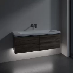 Villeroy & Boch Subway 3.0 Badmöbel-Set 130 Cm Mit Beleuchtung, 2 Auszüge -Badmöbel Verkauf villeroy boch alle kollektionen subway 3 10368998