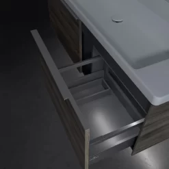 Villeroy & Boch Subway 3.0 Badmöbel-Set 130 Cm Mit Beleuchtung, 2 Auszüge -Badmöbel Verkauf villeroy boch alle kollektionen subway 3 10370090