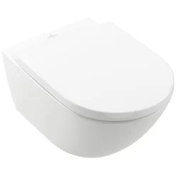 Villeroy & Boch Subway 3.0 Tiefspül-WC Spülrandlos, Wandhängend, Mit TwistFlush