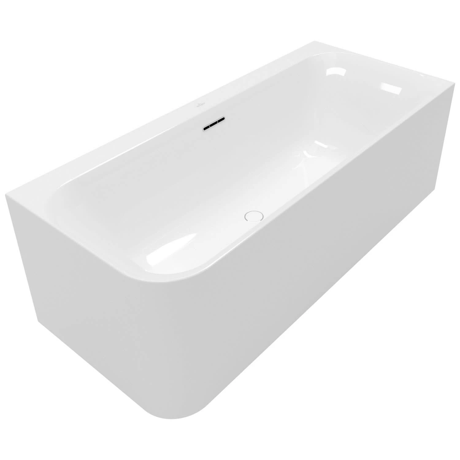 Villeroy & Boch Loop & Friends SQUARE Duo Vorwand-Badewanne, 180 X 80 Cm Für Eckeinbau Rechts 1 Villeroy & Boch Loop & Friends SQUARE Duo Vorwand-Badewanne, 180 X 80 Cm Für Eckeinbau Rechts