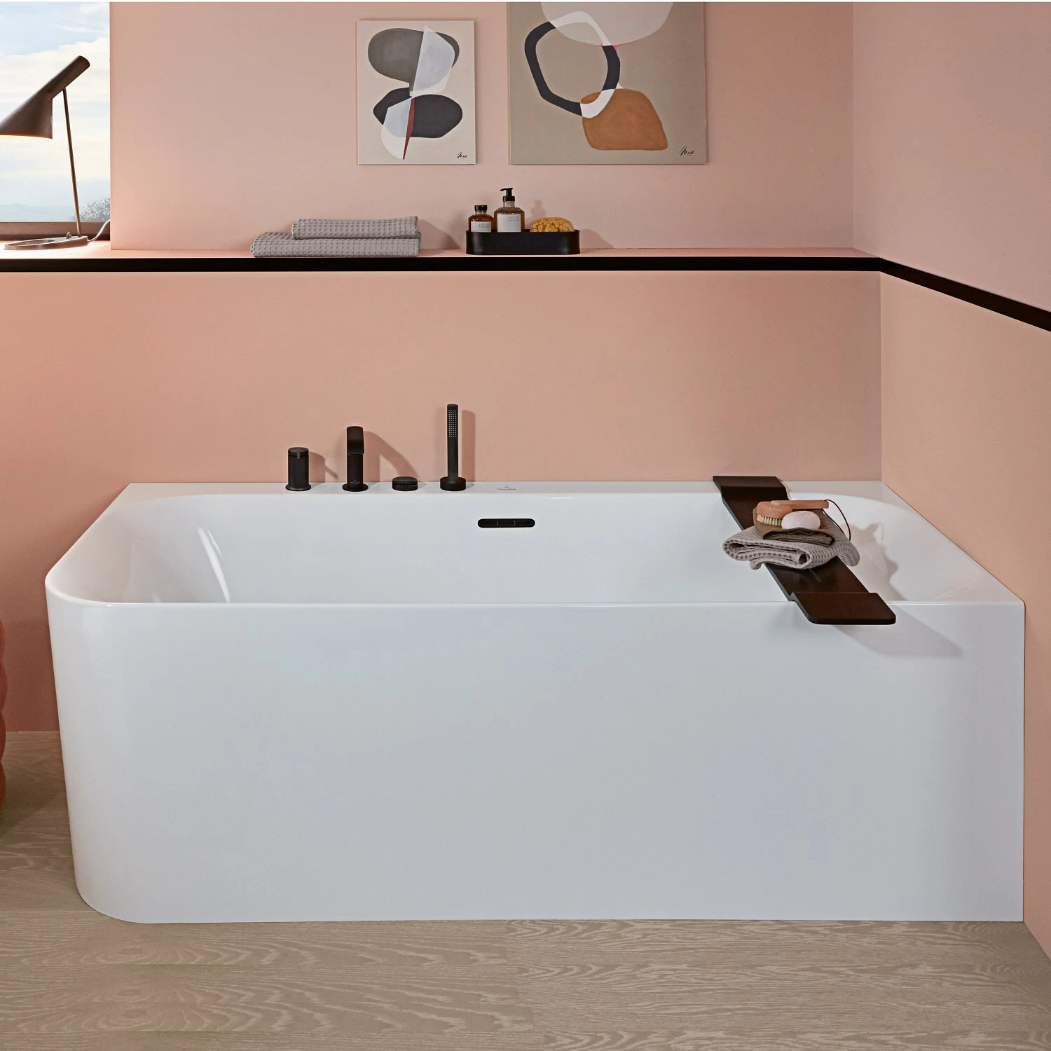 Villeroy & Boch Loop & Friends SQUARE Duo Vorwand-Badewanne, 180 X 80 Cm Für Eckeinbau Rechts 3 Villeroy & Boch Loop & Friends SQUARE Duo Vorwand-Badewanne, 180 X 80 Cm Für Eckeinbau Rechts – Bild 3