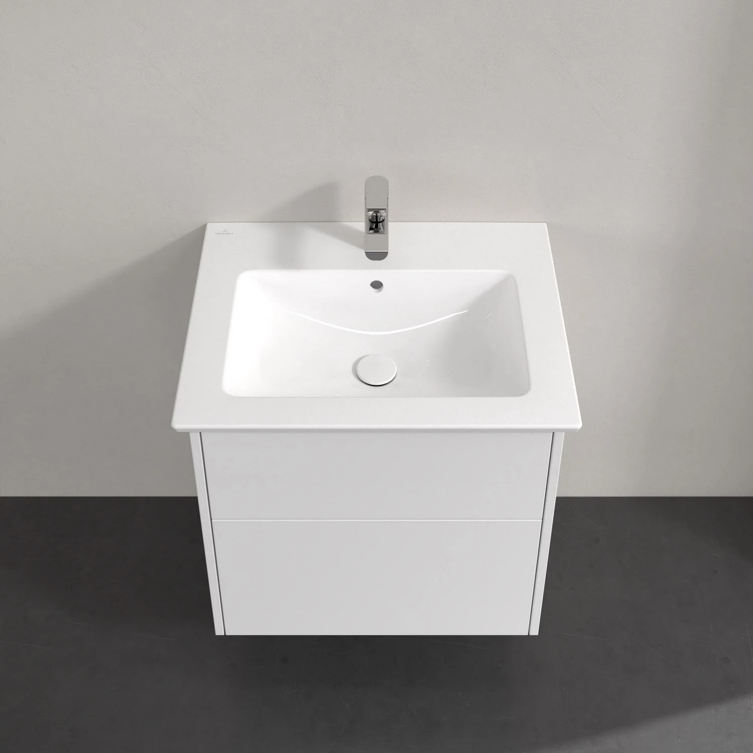Villeroy & Boch Finero Waschtischunterschrank 65 Cm Mit Waschtisch, 2 Auszüge 2 Villeroy & Boch Finero Waschtischunterschrank 65 Cm Mit Waschtisch, 2 Auszüge – Bild 2