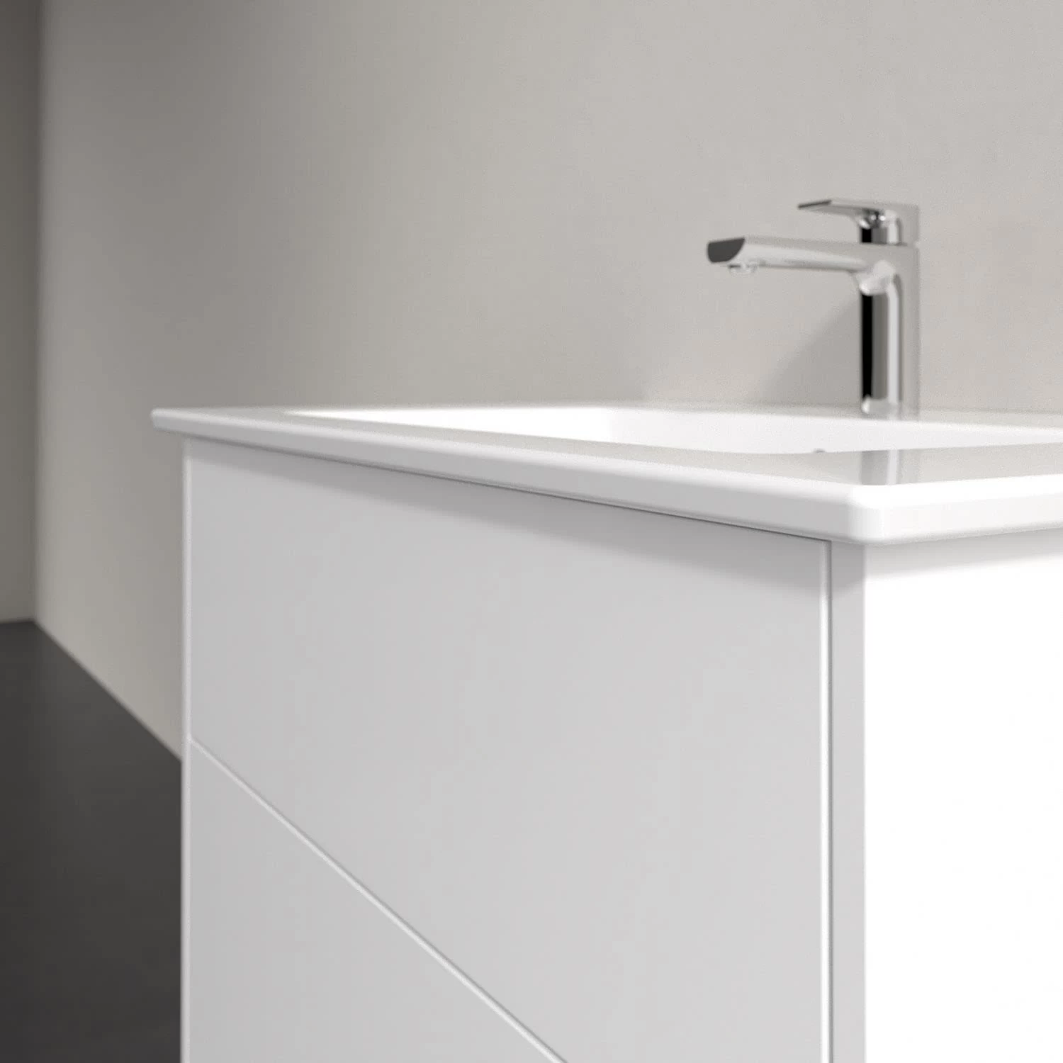 Villeroy & Boch Finero Waschtischunterschrank 80 Cm Mit Waschtisch, 2 Auszüge 3 Villeroy & Boch Finero Waschtischunterschrank 80 Cm Mit Waschtisch, 2 Auszüge – Bild 3
